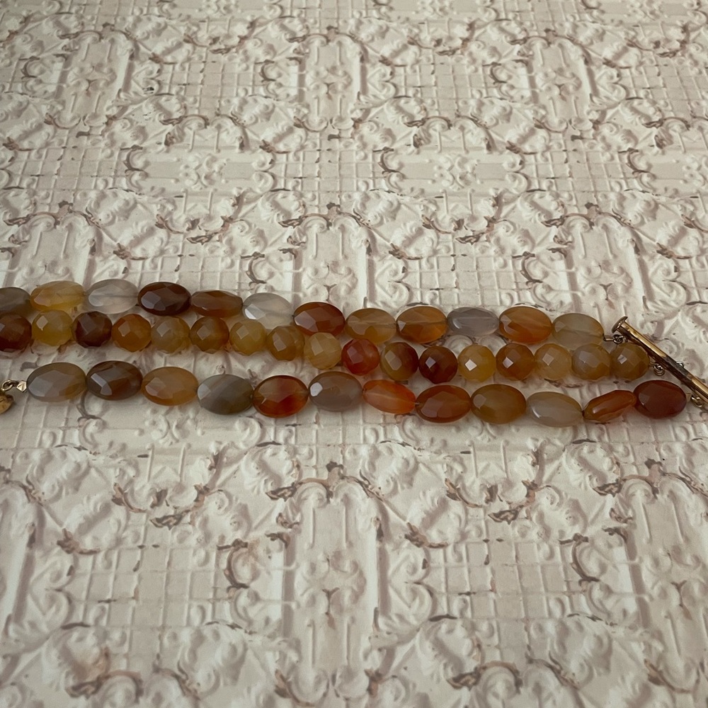 Precious stone bracelet